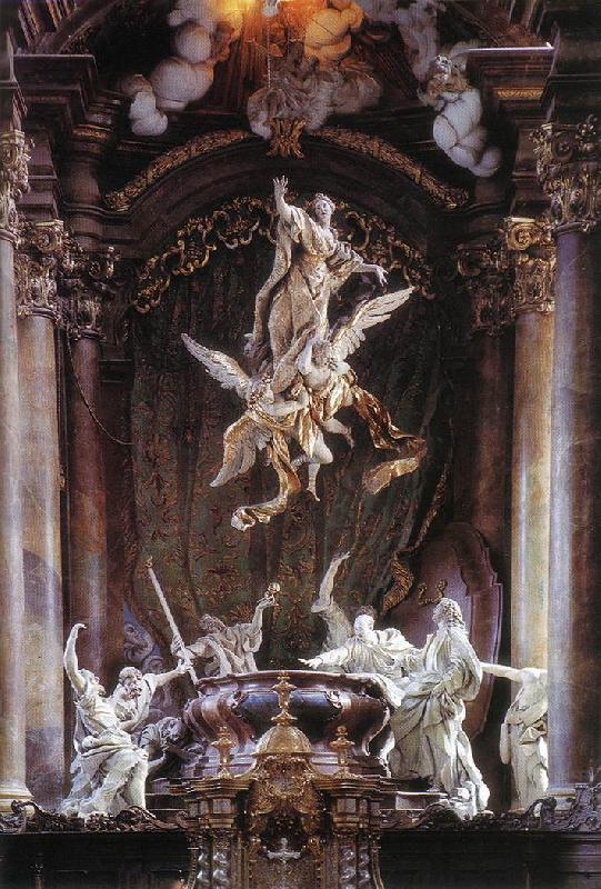 ASAM, Egid Quirin Assumption of the Virgin xxx France oil painting art